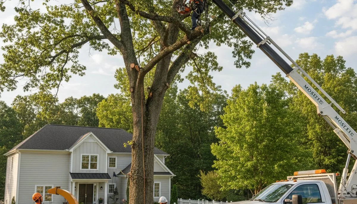 Professional tree removal service in Richmond VA clearing property safely and efficiently